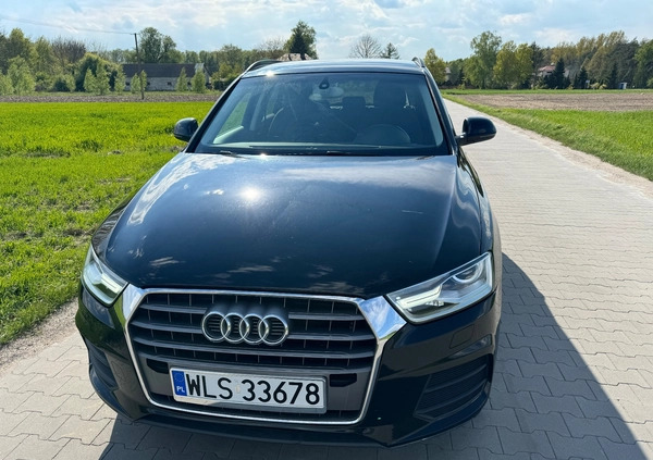 Audi Q3 cena 67900 przebieg: 142219, rok produkcji 2015 z Łosice małe 121